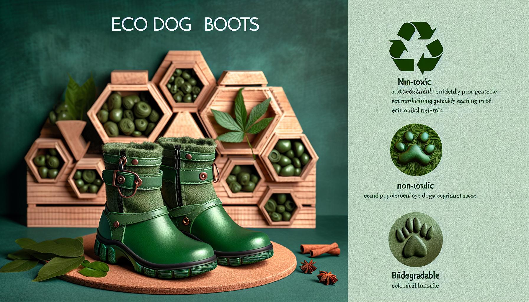 Eco Dog Boots Step into Green